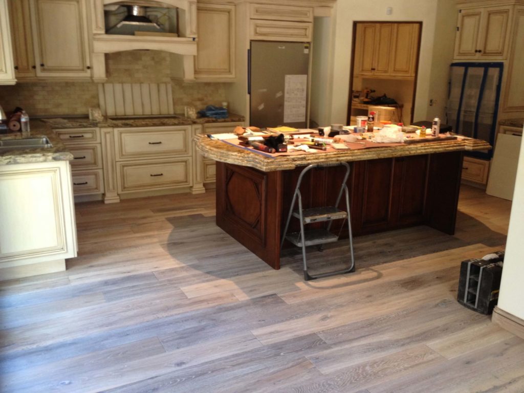 Hardwood Flooring Kitchen installation